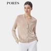 PORTS Women's Spring Round Neck Knit Sweater