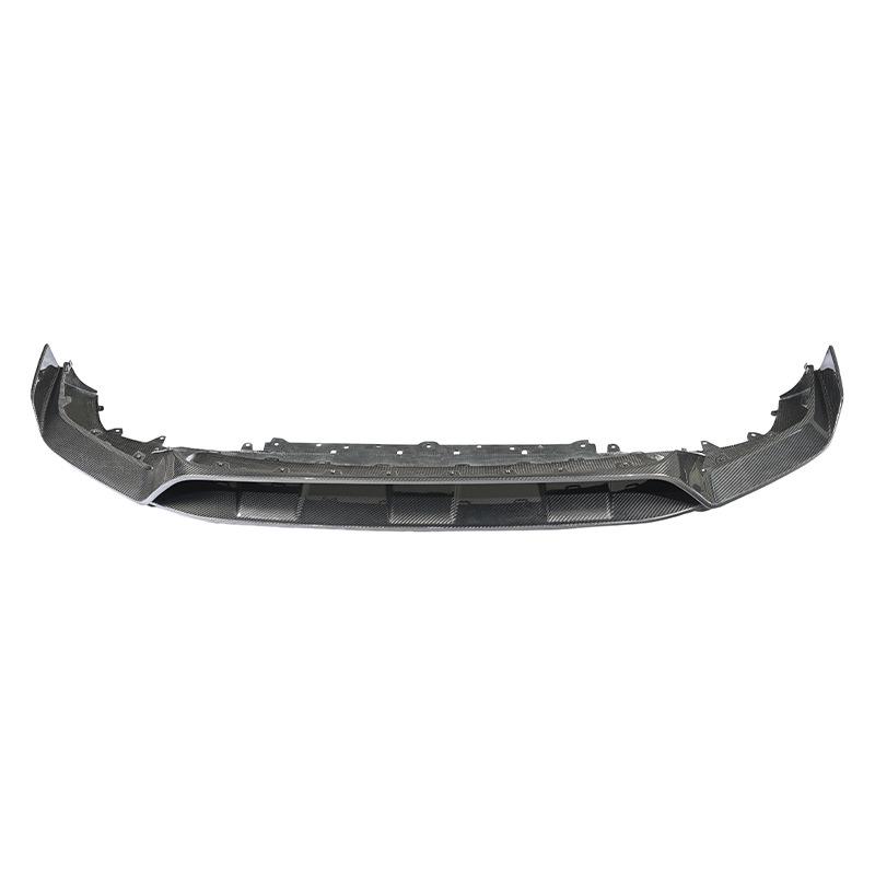High-Quality Carbon Fiber MSY Front Lip for Porsche Cayenne 9Y0.2, Dry Carbon, Easy Install