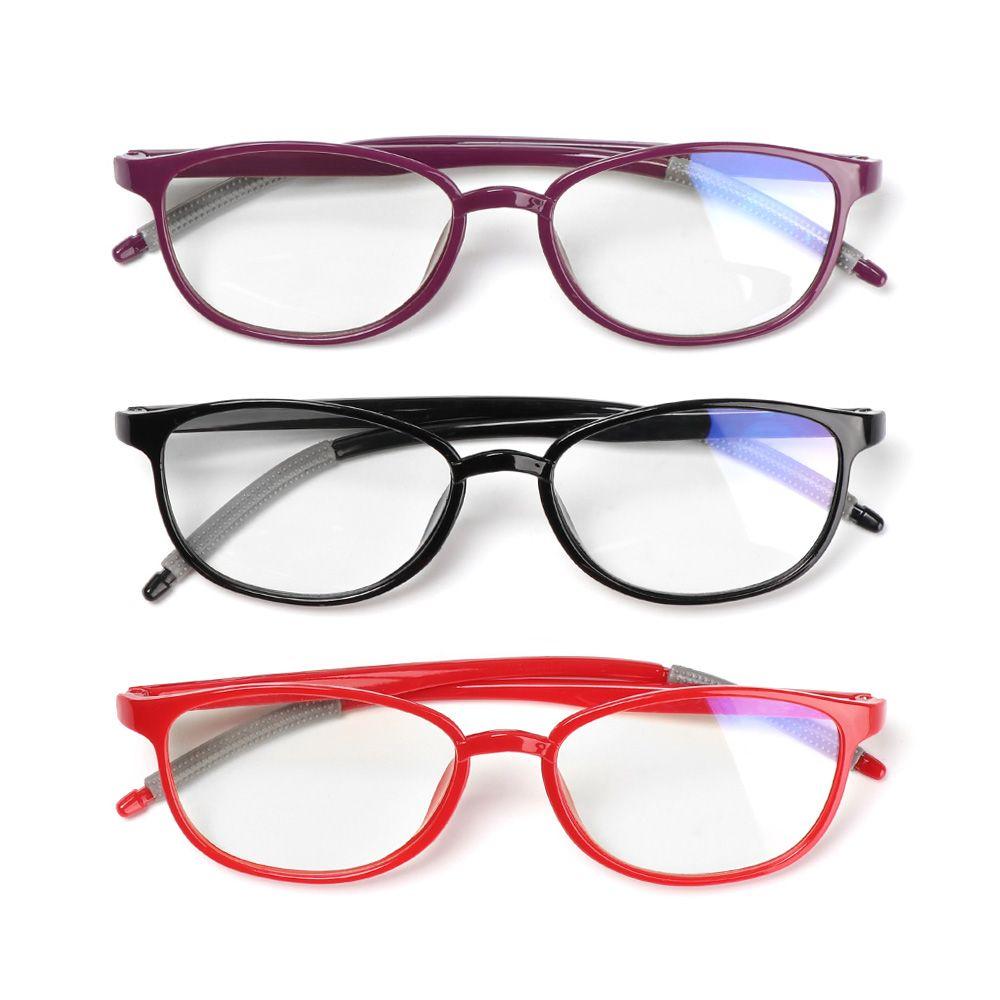 Antifatigue Comfortable Reading Glasses Ultra Light Frame Eye Protection Anti-Blue Light Eyeglasses