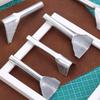 1Pcs Sword-Tail-Shaped Leather End Cutting Punch Press Tool, Diy Belts/Watch Cutting Molds, Other Handicraft Processing Tools