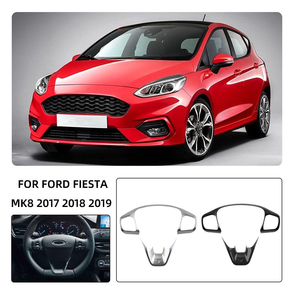 Pre ford Focus 2019 2020 MK4 Fiesta MK8 2017 2018 2019 ABS Interiér Kryty Volantu Ozdoby Nálepky Príslušenstvo pre Styling Auta