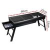 Kujucun Portable Foldable Outdoor Charcoal Grill