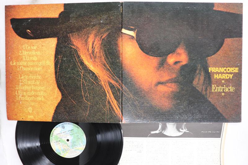Виниловая пластинка FRANCOISE HARDY Entracte P10426W WARNER BROS 1977 Япония Поп Б/у