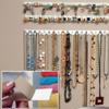 9Pcs/Set Hanging Jewelry Rack Self Adhesive Jewelry Hook Wall Hanger for Necklace Bracelet