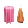Geometric Striped Silicone Candle Molds Soap Making Molds Striped Shape Silicone Candle Molds Epoxy Resin Silicone Molds