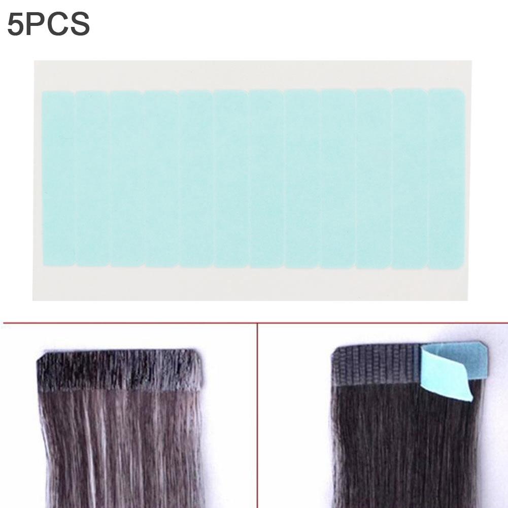 5Pcs Replacement Tape Adhesives Tape Double sided Hair Extension Adhesive Tape