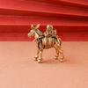 Solid Brass Donkey Small Ornament Animal Equus Asinus Home Desktop Miniature Figurines Decoration Accessories Antique Copper