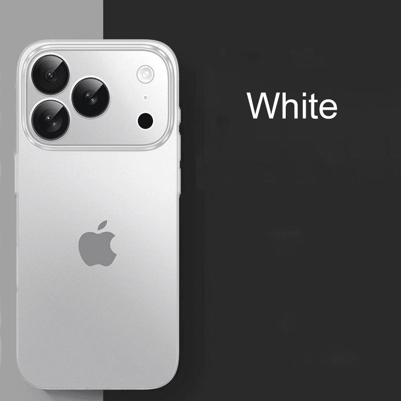 Luxury 0.3MM Ultra Thin Hard PP Matte Case for iPhone 17 Air 16 15 14 Plus 13 12 11 17 Pro Max Clear Shockproof Slim Cover