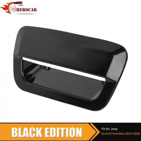 Black Tailgate Handle Cover Rear Door for Jeep Grand Cherokee/Dodge Durango 14+