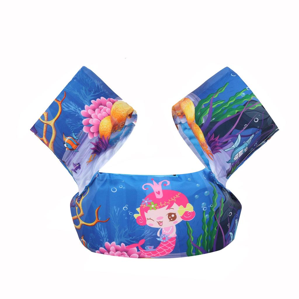 Children's Life Jacket Swimming Float Arm Band Cartoon Emergency First Aid Buoy for Pool Safety