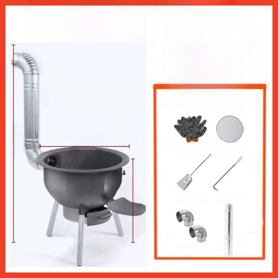 New Sle Rural Home Wood Burning Stove Portable Outdoor Large Pot Stove el Stove Equipment und Pot Stove