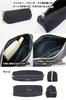 NeedNetwork Accessory Okayama Denim Pen Makeup Pencil Pencil Travel Gadget Zipper Large Cosmetic Indigo Blue Pouch, Case, Case, Pouch, Case, Case,