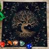 Telo per Tavolo Altaro Tarocchi Astrologici Tappetini per Giochi da Tavolo Tavola Altaro per Divinazioni