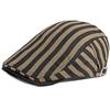 HT5058 Mens Berets Women Spring Summer Sun Cap Artist Painter Beret Hat Male Female Ivy Flat Cap Adjustable Striped Beret Caps