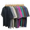 Men's Vintage Distressed Oversized Drop Shoulder T-Shirt, European Size, 230g, Short Sleeve
