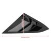 For Honda Civic 2016- Sedan Rear Side Vent Quarter Window Louver Cover Triangular Window Trim Accessories
