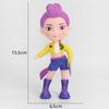 15.5cm Kpop Demon Hunters Anime Kpop Girl Group Cartoon Rumi Zoey Mira Action Figures PVC Figurines Model Doll Girls Toys Gifts
