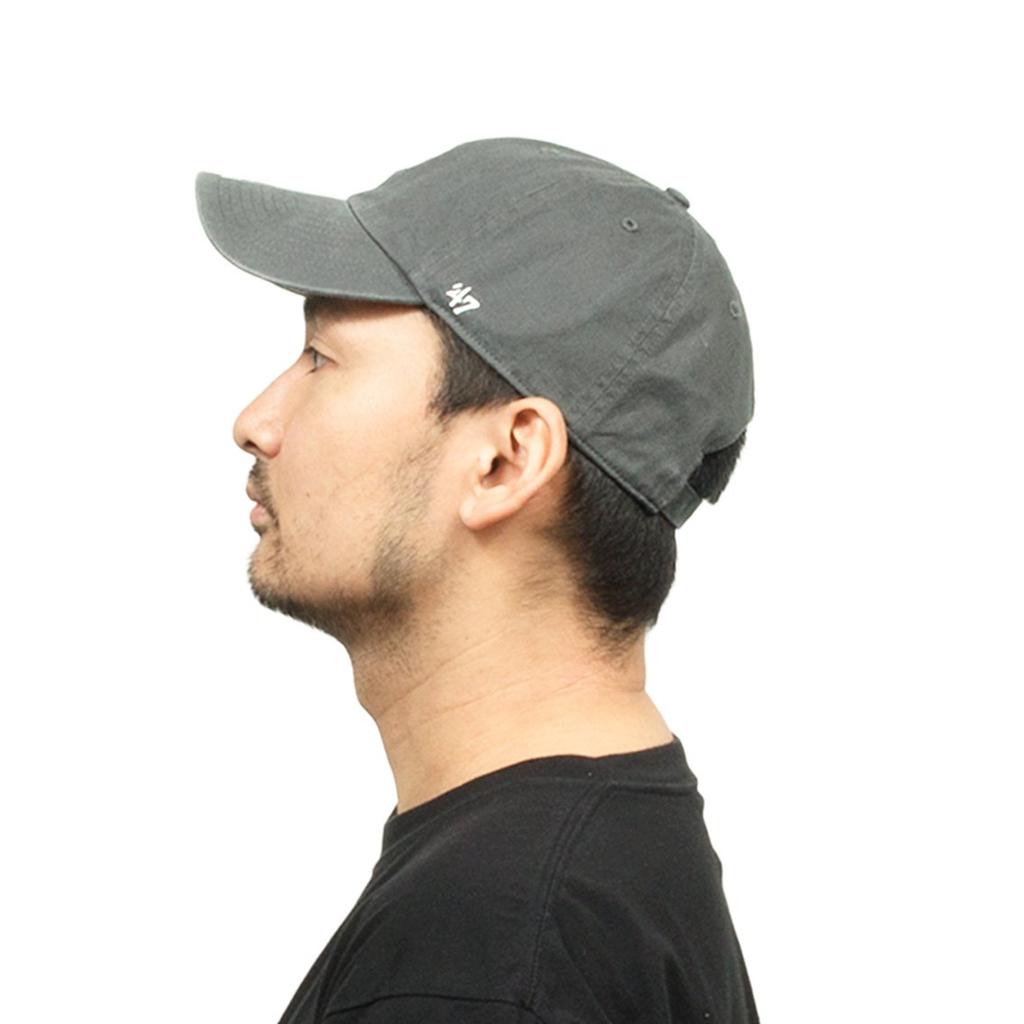 47 Brand Clean Up Cap Yankees Mini Logo Charcoal
