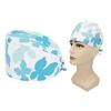 Stretchable Surgical Cap Cotton Material Slip Resistant Design Patterned Scrub Hat for Clinics