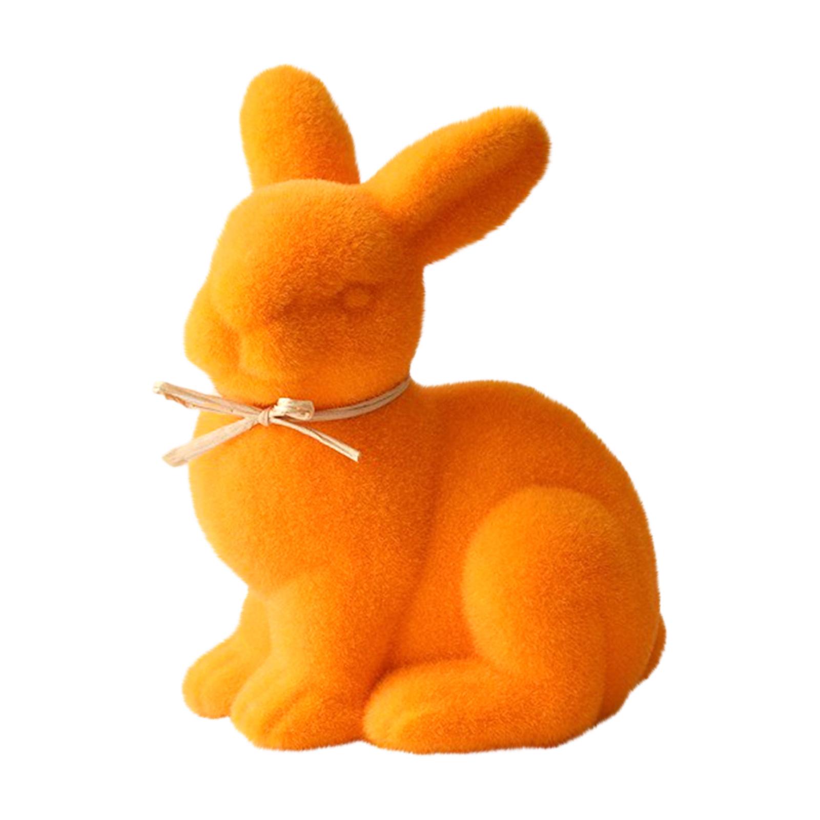 

Флокирование Пасха Моделирование Животные Украшения Пасхальные Украшения Пасхальные Подарки Поделки One Size оранжевый