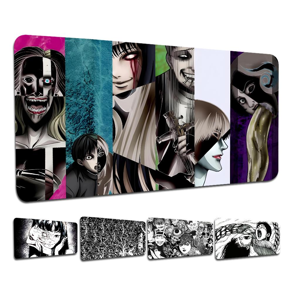 Junji Ito Tomie Kawakami Anime Mousepad Boy Pad Natural Rubber Gaming Mousepad Desk Mat Size For Gameing World Of Tanks CS GO Ze