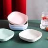 Multi-purpose Dining Plate: Small, Plastic Side Dish with Base - Perfect for Snacks, Fruits, and Portioning.
