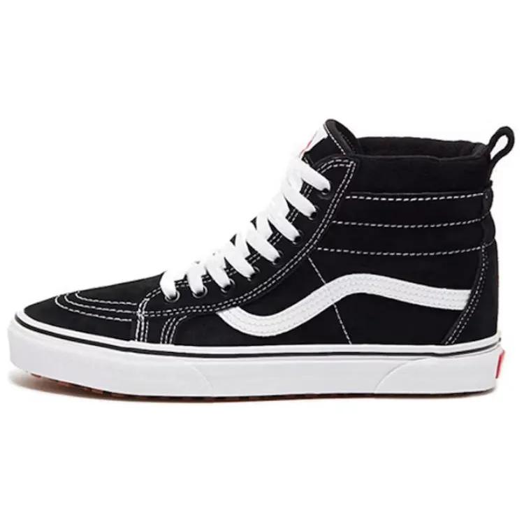 Vans SK8 Hi Mte Black White (Unisex) Skate Shoes VN0A4BV7DX6