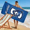Creighton Blue Jays Print Beach Towel, Large Soft Quick Dry Towel for Beach Camping Swimming