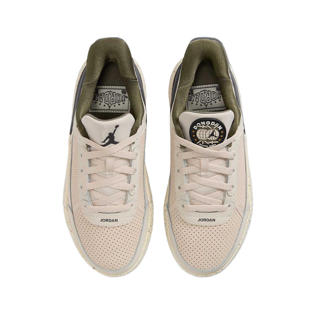 Jordan DAY1 Synthetic Leather Low Top Kids' Running Shoes Oat Teenagers FQ1306-103