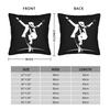Music Singer Musician Mj King Of Pop Square Pillow Cases Cushion Covers Custom Zipper Decorative Pillowcase For Bed 40X40Cm