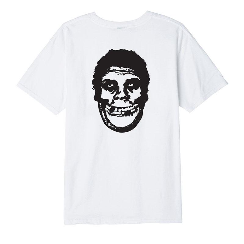 Misfits Fiend Club Tee Short Sleeve T-Shirt Couple with The Same Trendy Couple Outfit Breathable Sweat-absorbing Versatile