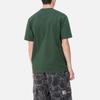 Carhartt WIP FW24 Letter Print Casual Comfortable Crew Neck Short Sleeve T-Shirt Men Tops Green I034852-2DS-XX