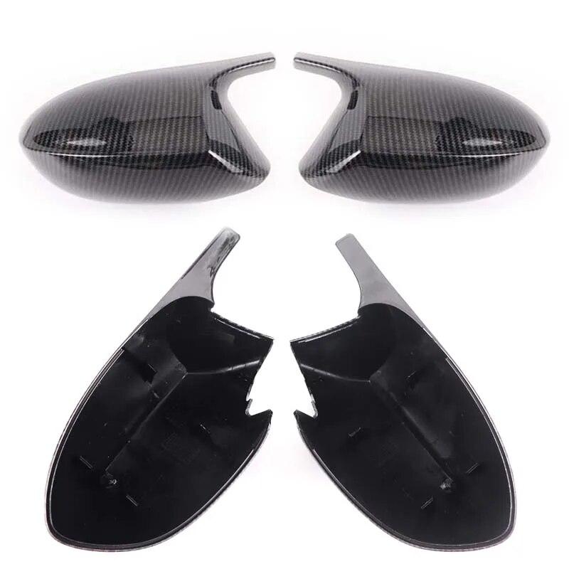 M Carbon Fiber Rearview Mirror Caps Wing Side Mirror Cover For BMW E89 Z4 Convertible 2009-2016 Car Accessories Gloss Black