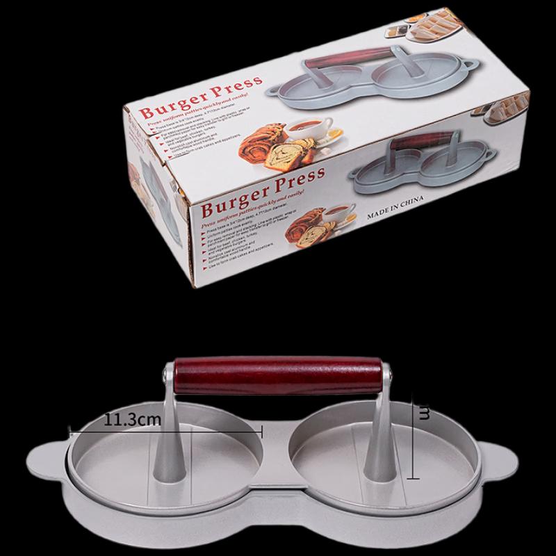 

Double Head Hamburger Patty Press