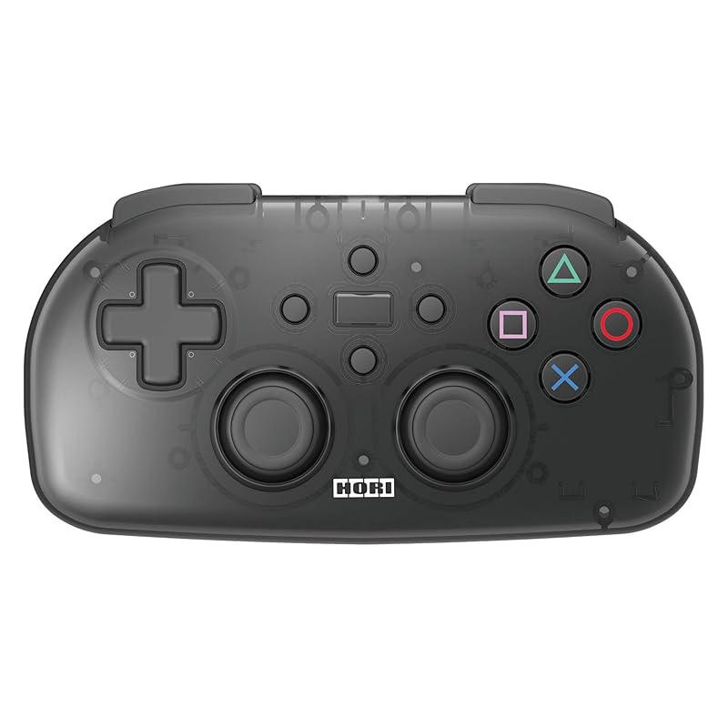 

[SONY licensed product] Wireless controller light for PlayStation (R) 4 Clear black [PS4 compatible]