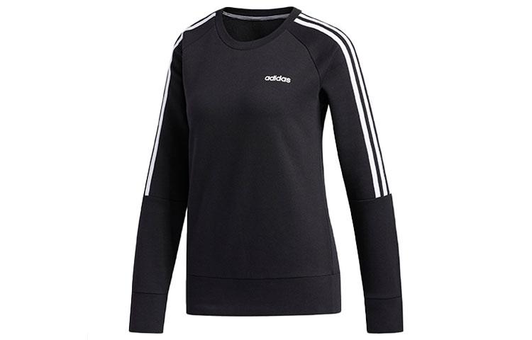 Adidas Sweatshirts Women s Black Crew Neck Moderate Regular FL4894 XS