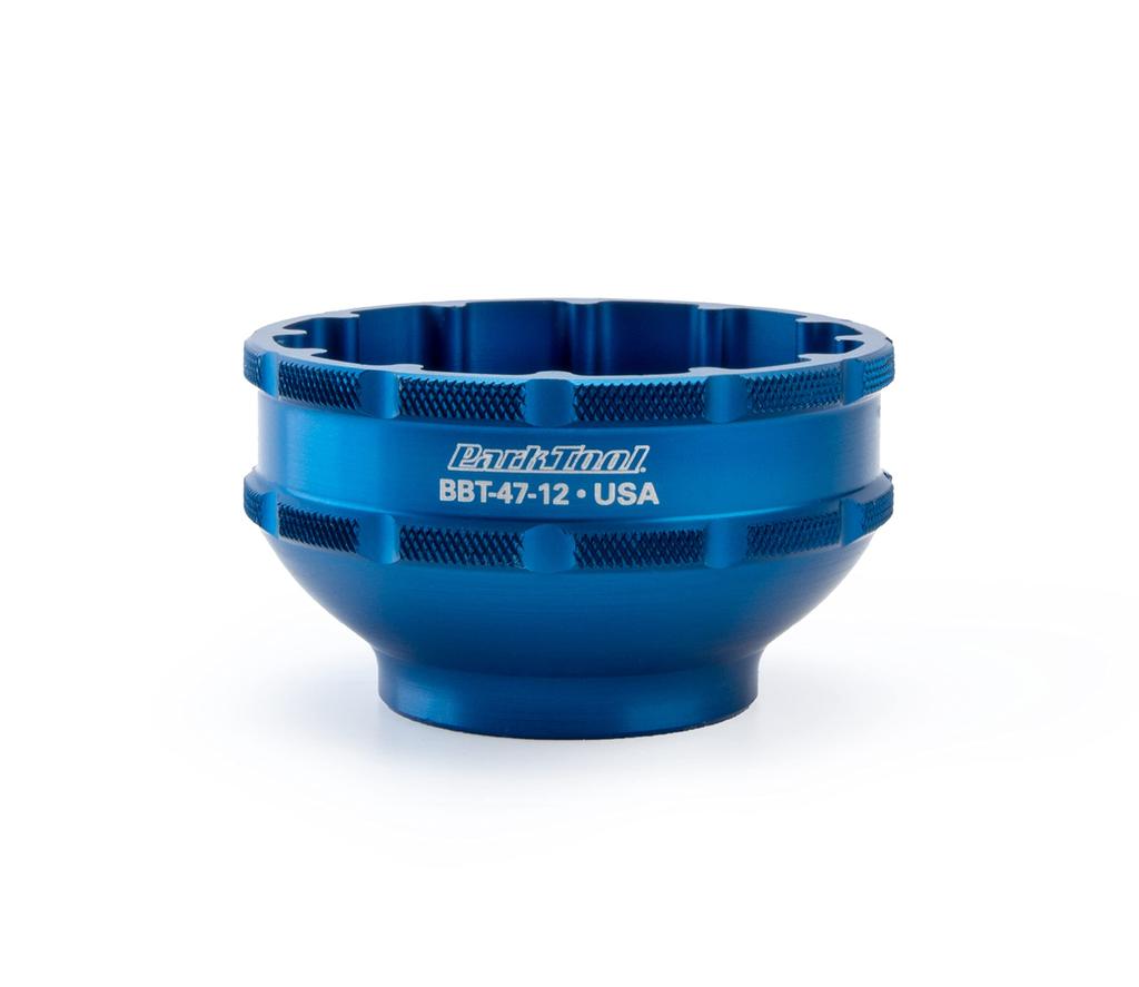 Park Tool Bottom Bracket Tool 12 Outer Diameter Blue BBT-47-12, Notches, 50-53mm,