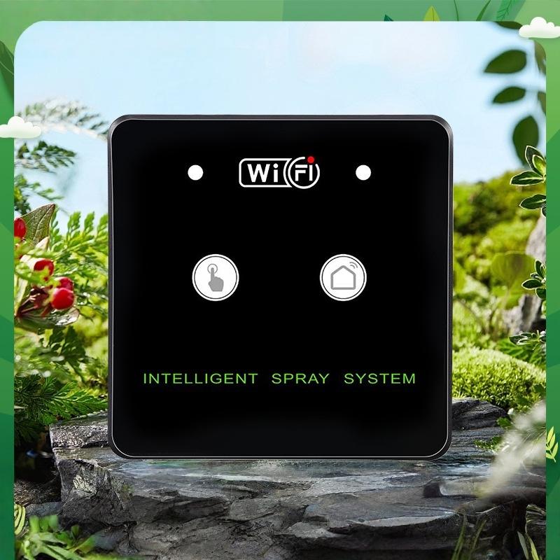 WiFi Enabled Rainforest Mist Sprayer Automatic Spray Timing System for Garden Greenhouse Reptile Care