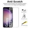 For Samsung Galaxy S23 FE Glass Samsung S23 S22 S21 Plus S22 Plus S20 S23 FE Glass Screen Film Lens Protector Tempered Glass
