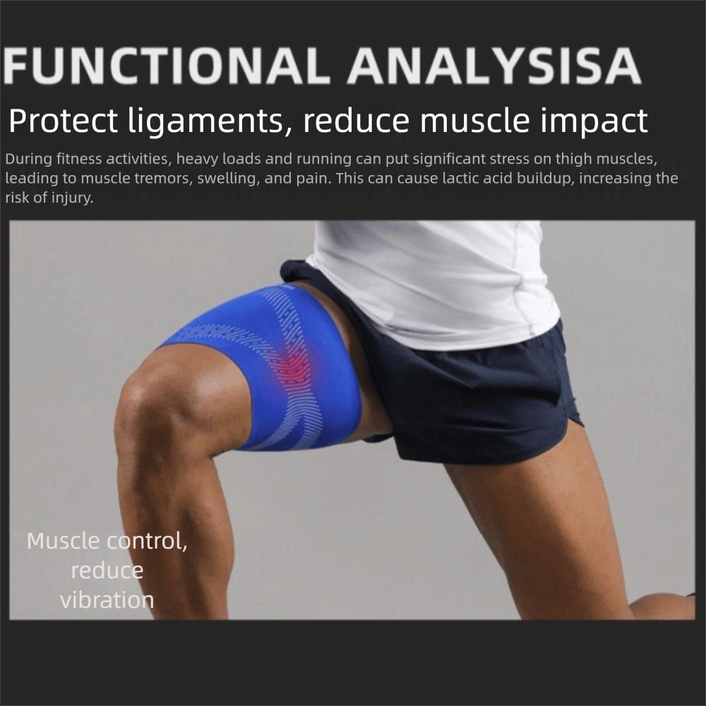 Breathable Leg Guards Compression Upper Leg Sleeves Thigh Sleeves Leg Support  Sports