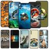 Hunting Fishing Man Phone Case for Samsung Galaxy A56 A36 A26 A16 A34 A24 A42 A22 A20 A12 A40 A30 A10 5G Soft TPU Cover Shell