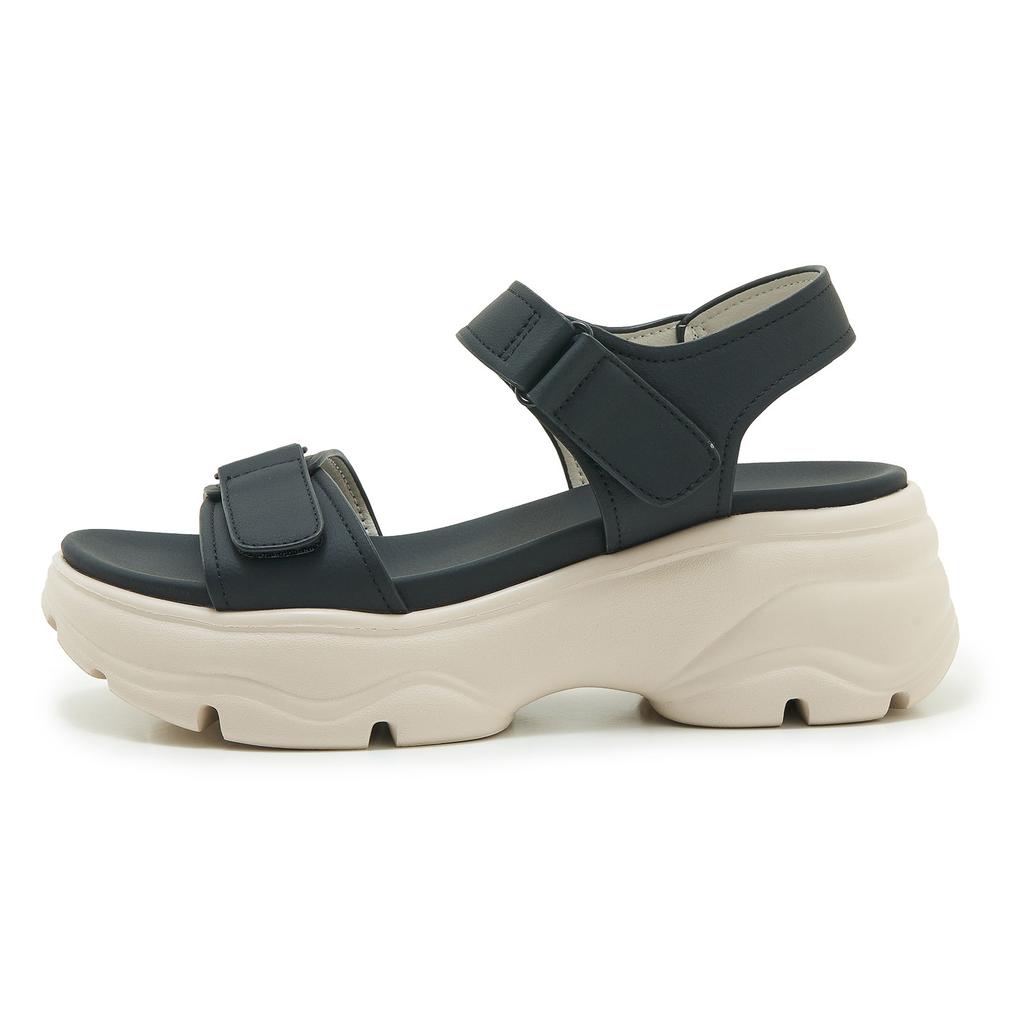 Summer New Height Increasing Sandals for Women with Soft Soles and Anti Slip Velcro Beach Shoes From Europe, America, and South Africa