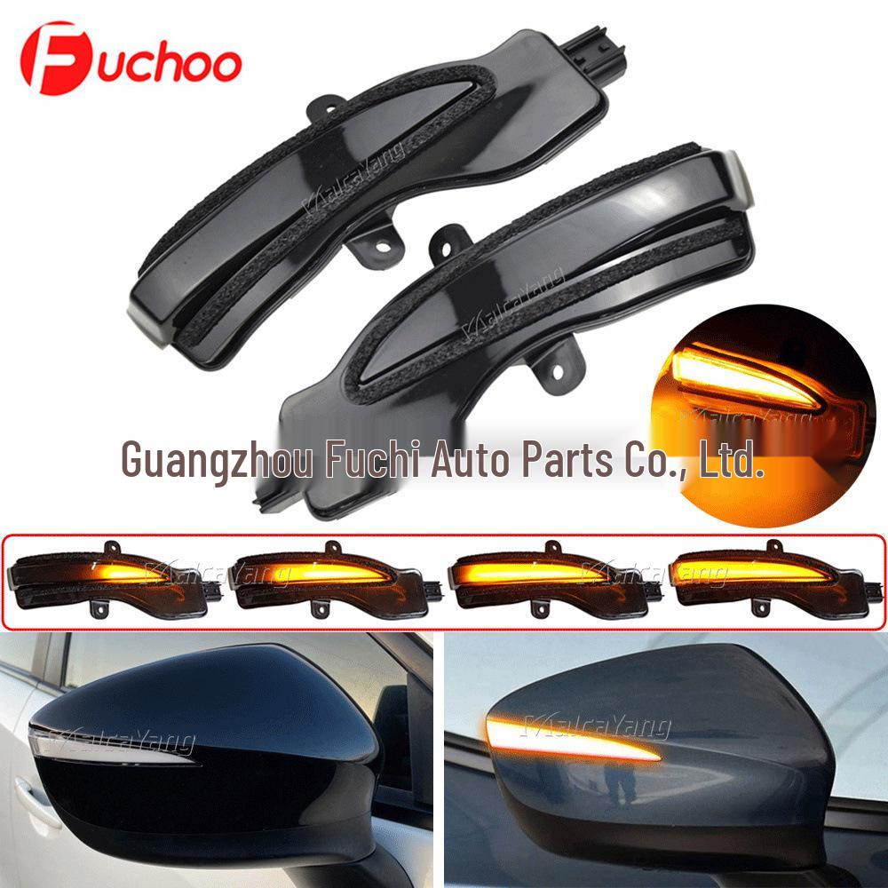 Gelbe, fließende LED-Blinkerleuchten für die Rückspiegel des Mazda CX-3/4/5