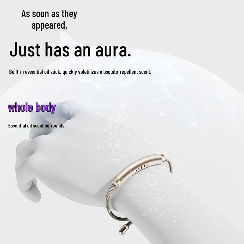 2023 New Mosquito Repellent: Child & Adult Essential Oil Bracelet, Ankle Strap, & Stickers for Outdoor Protection