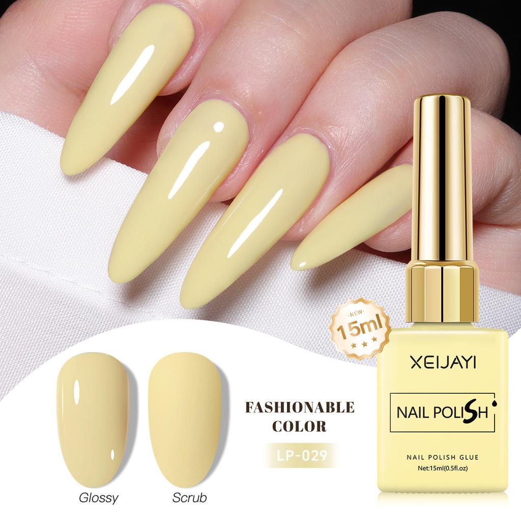 15ml Salon Professional UV Gel Nail Polish Hypoallergenic Soak Off Salon Home Use Lamp Needed