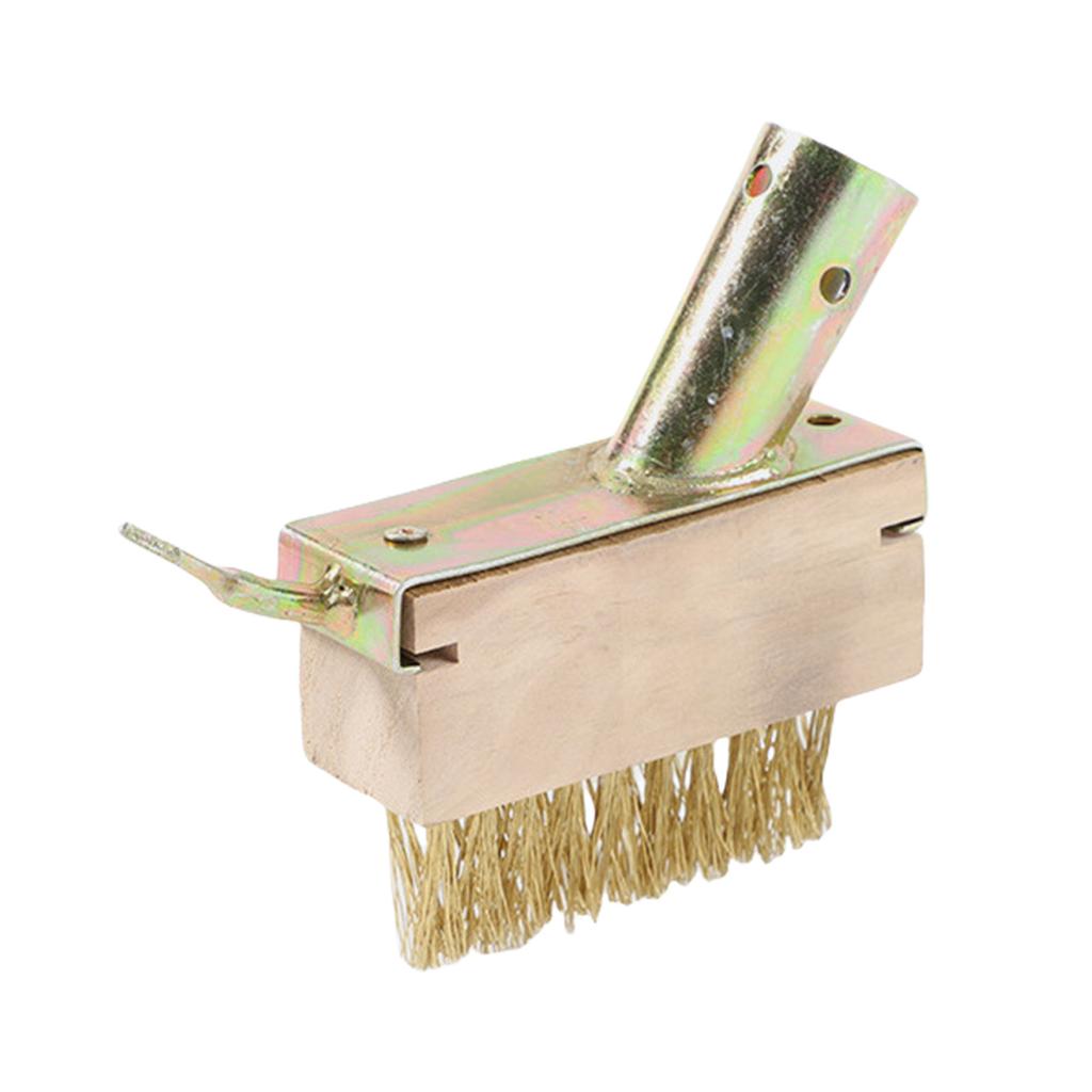 Moss Remover Wired Grout Cleaner Brush for Cleaning Deck Walkway Weed Scraper Wire Brush Grout Remover Hand Tool