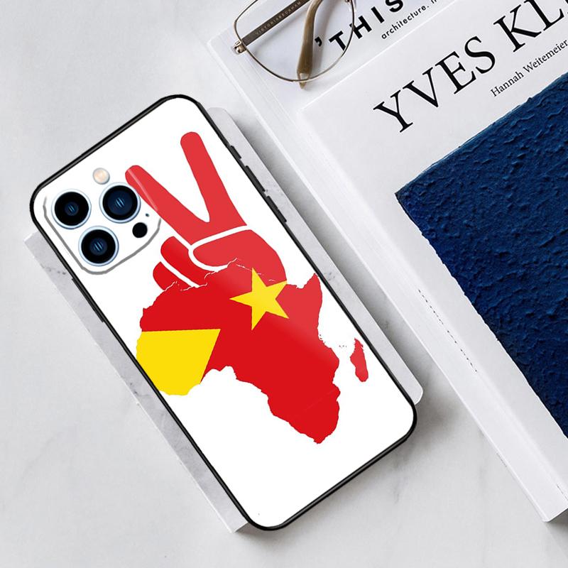 Tigray Flag Case For iPhone 17 Air 15 14 13 12 11 16 Pro Max Mini 15 16 Plus 16e Funda Silicone Cover