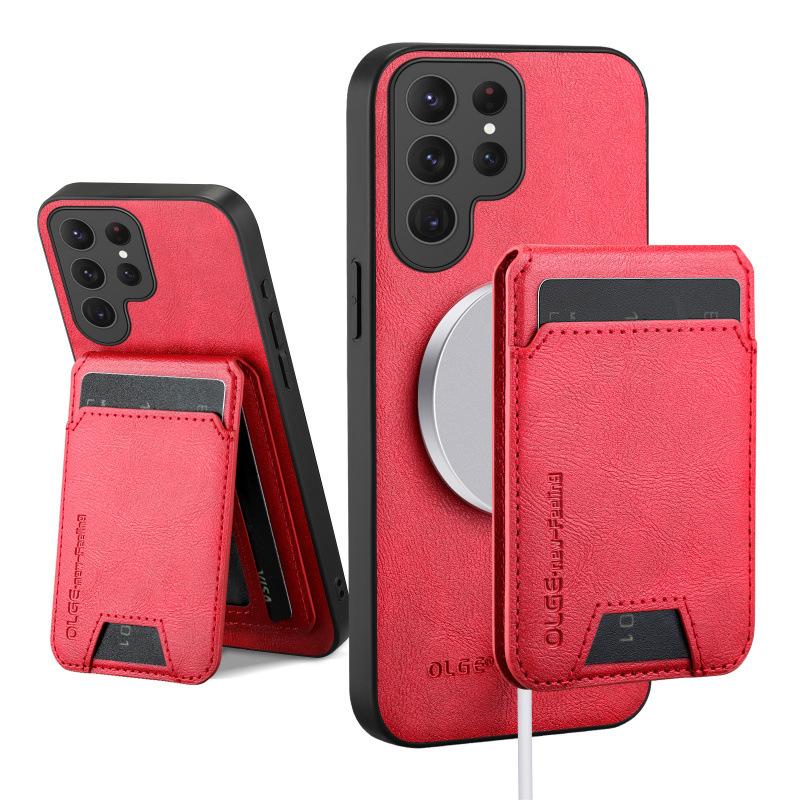 Suitable for Samsung Galaxy S25FE Mobile Phone Case 25 Cow Pattern Leather Magnetic Card Case New S25Ultra