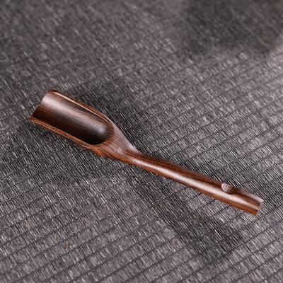 Porte-cuillère à thé Style Rétro Chinois Accessoires Cuillère Cuillère à thé Thé Kongfu Délicat Bambou Naturel Pelle à thé Cadeaux