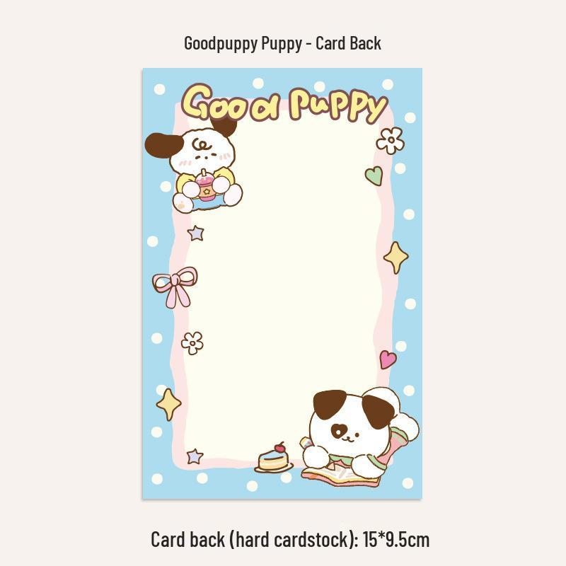 Self-Sealing Cute Card Packaging Bag Set for Small Cards